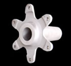 Aluminium shaft couplings